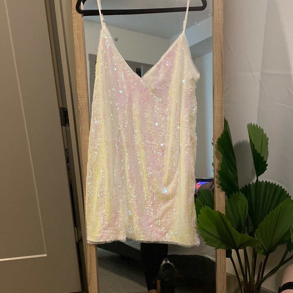 Super cute mini dress- perfect for a bachelorette or birthday!